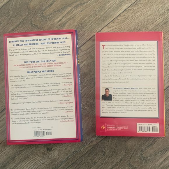 NEW 17 DAY DIET BOOK PLUS 17 DAY DIET WORKBOOK - Picture 2 of 2